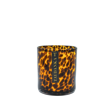 Candle - Vogue Leopard Printed Jar 500g